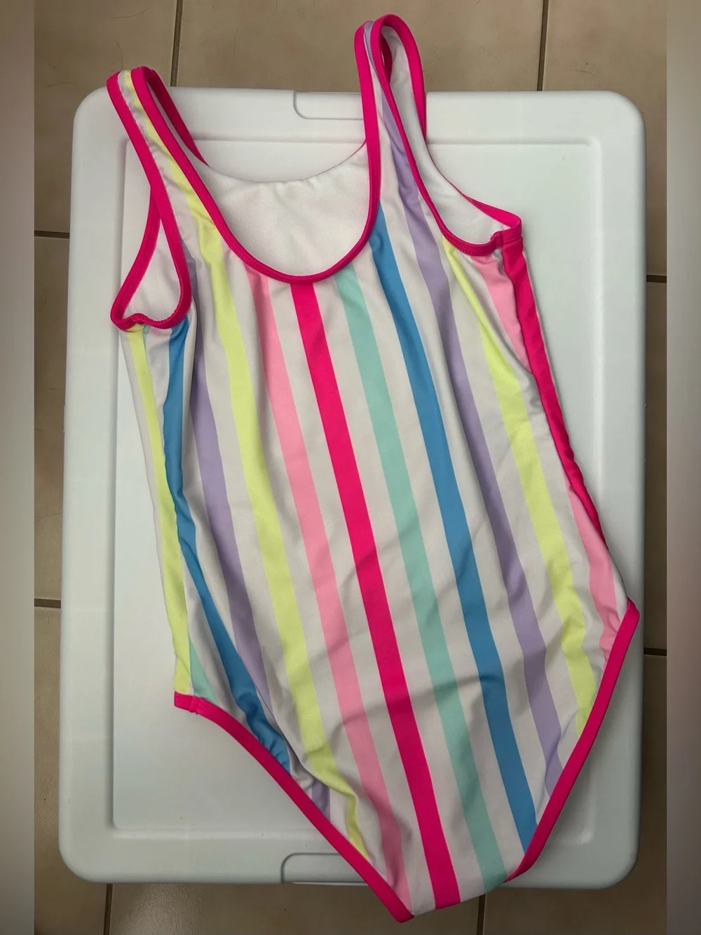 EUC Wonder Nation Girls One-Piece Swimsuit